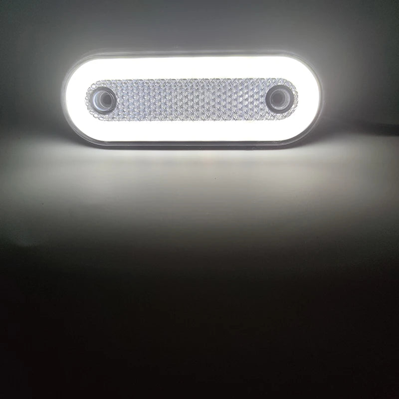 LED Side Marker Clearance Lights | 12V 24V | Truck Trailer Van Caravan | 5 & 8 Pack