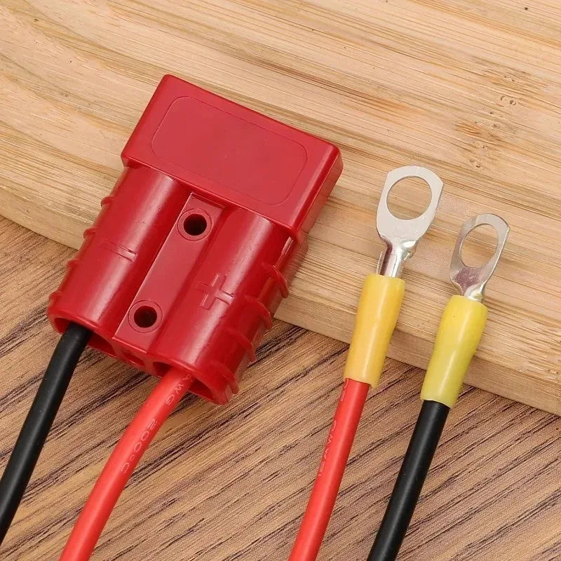 50A Anderson Plug Quick Connect Battery Lead | Pre-Wired | 12V 24V | Single & Twin Pack