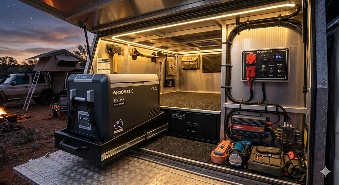 How to Wire a 4WD Canopy: Lights, Fridge and Charging Explained