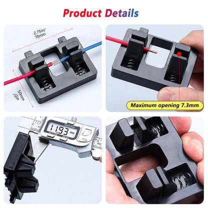 Helping Hands Soldering Clamp | Suction Base Wire Holder | Adjustable | 1–10 Pack