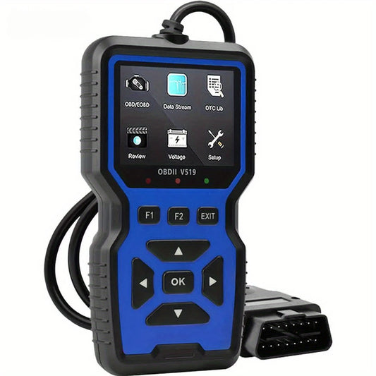 Advanced OBD2 Diagnostic Scanner | Professional Code Reader and Reset | Real-Time Live Data