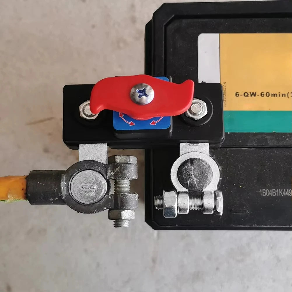 Car Battery Cut-Off Switch | 12V/24V Auto Disconnect | Anti-Drain Leakage Protector