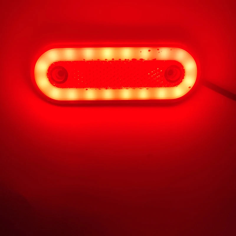 LED Side Marker Clearance Lights | 12V 24V | Truck Trailer Van Caravan | 5 & 8 Pack