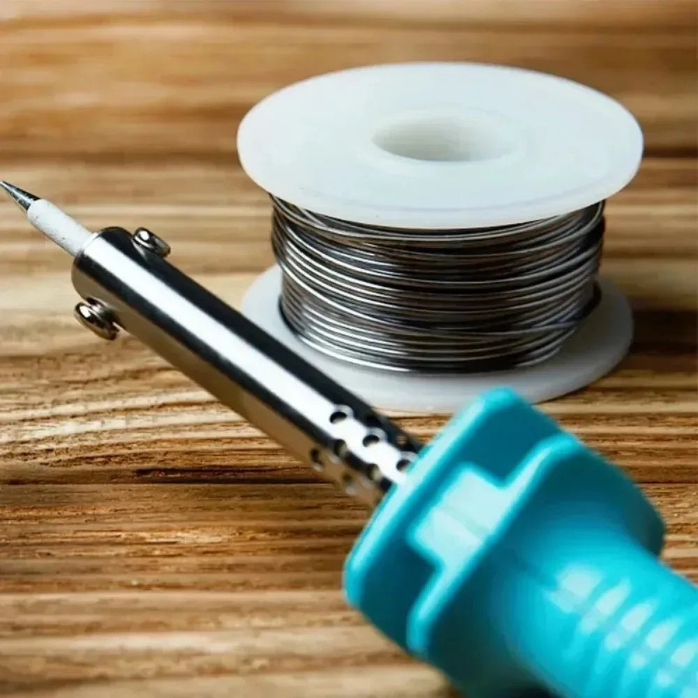 Rosin Core Solder Wire | 63/37 Tin | No-Clean Flux 2% | 0.8mm & 1.0mm | 20g–100g