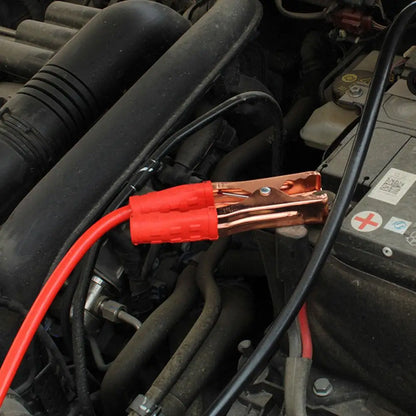500A Heavy Duty Jump Start Cables | 1.8m Jumper Leads | Double-Ended Clamps | 12V