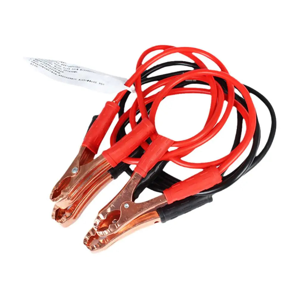 500A Heavy Duty Jump Start Cables | 1.8m Jumper Leads | Double-Ended Clamps | 12V