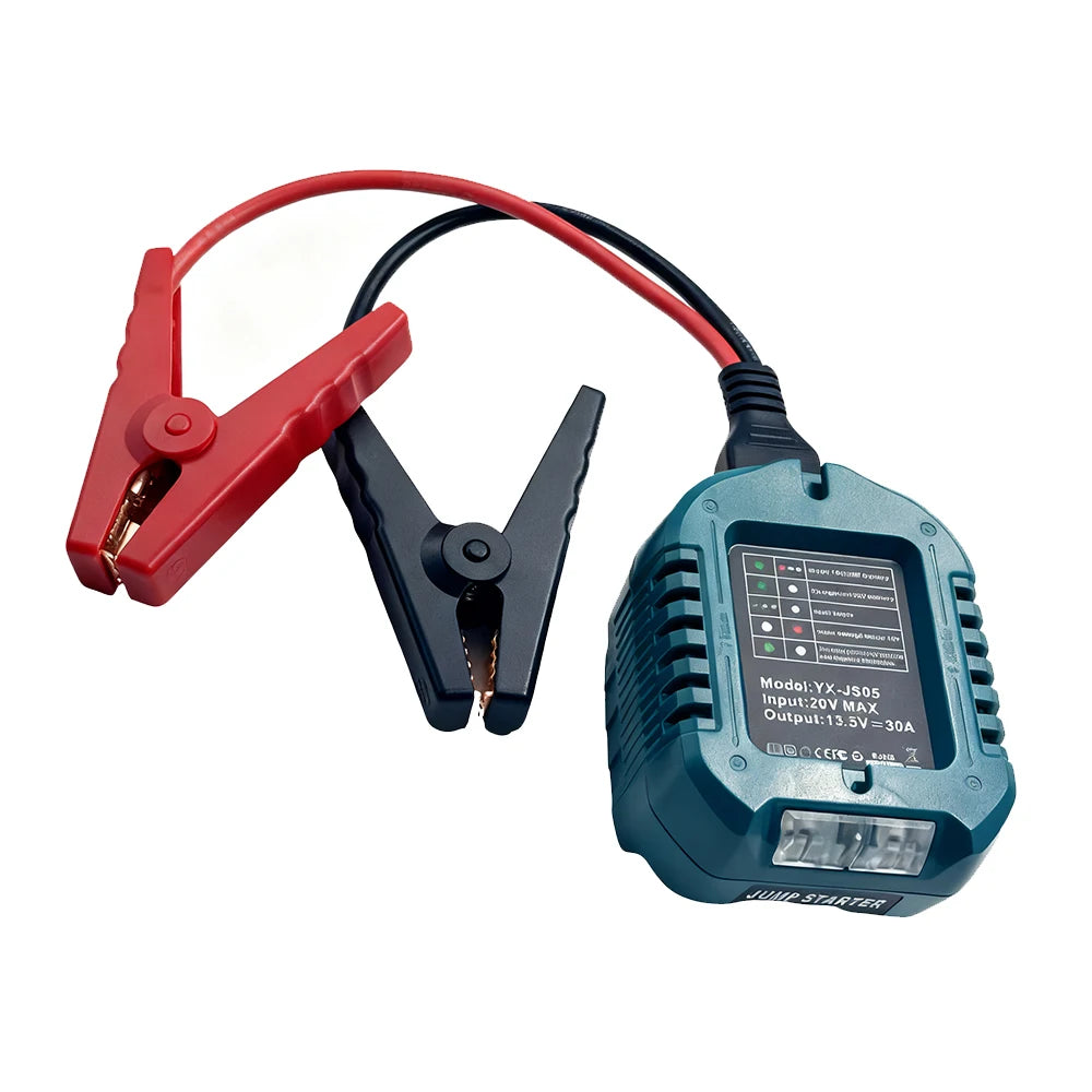 Makita 18V Battery Jump Starter Adapter | Emergency Car Booster Cable | 12V Vehicles