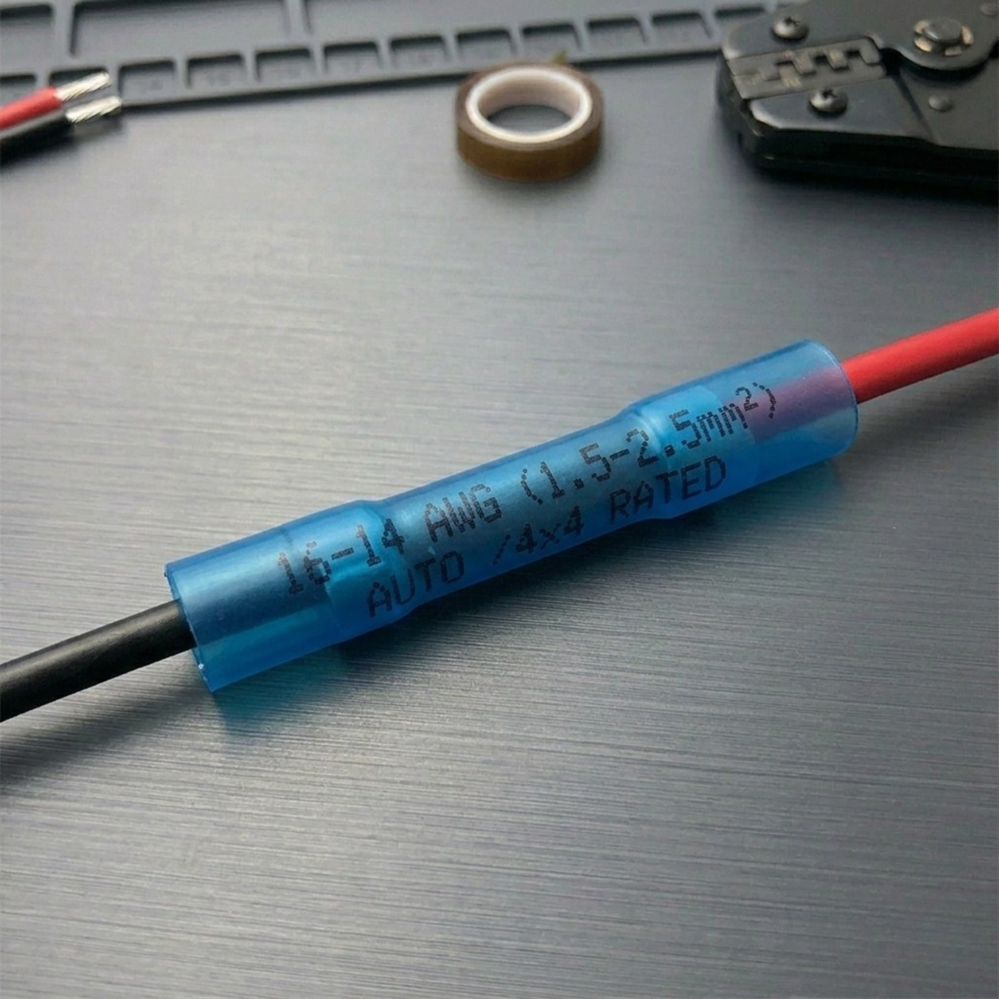 Waterproof Heat Shrink Butt Connectors | Blue 16-14 AWG
